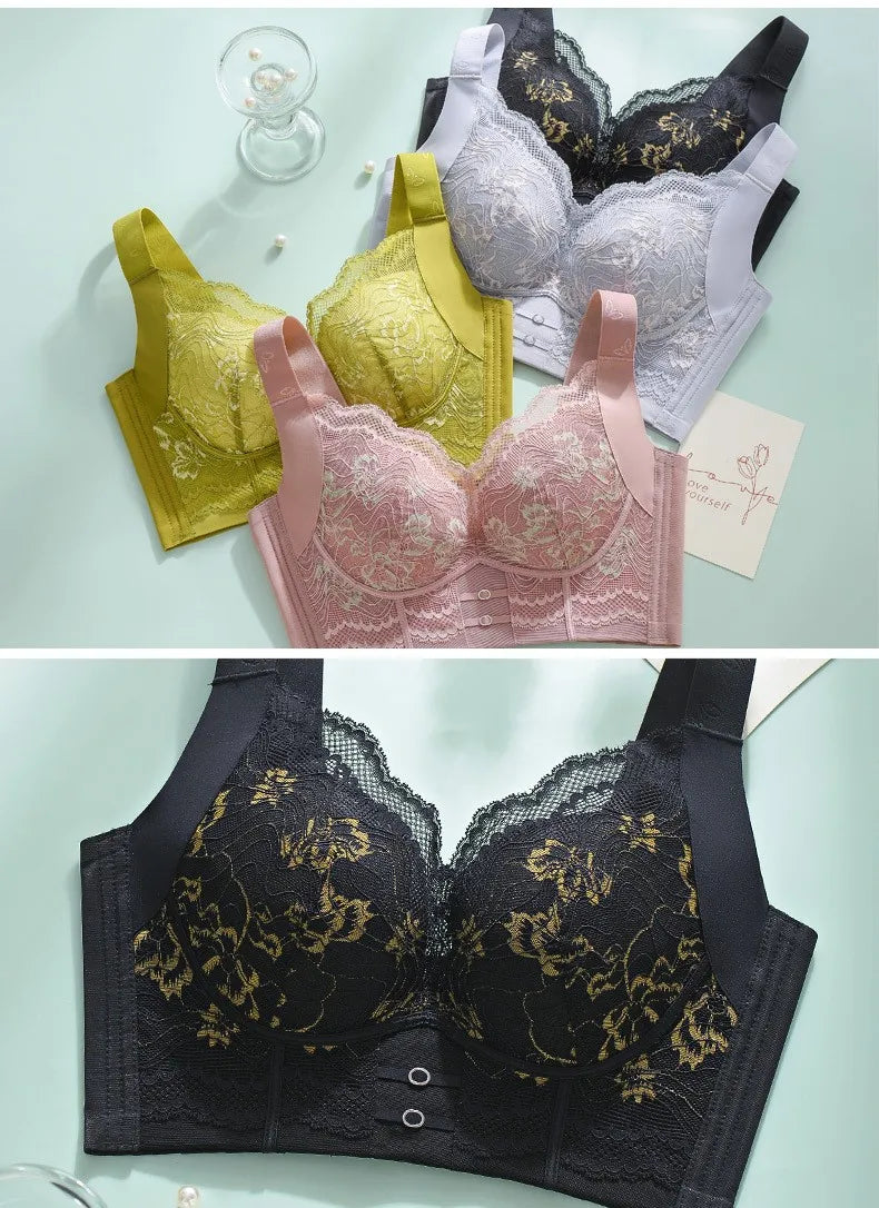4 Sexy Lace Large Size Female Bra